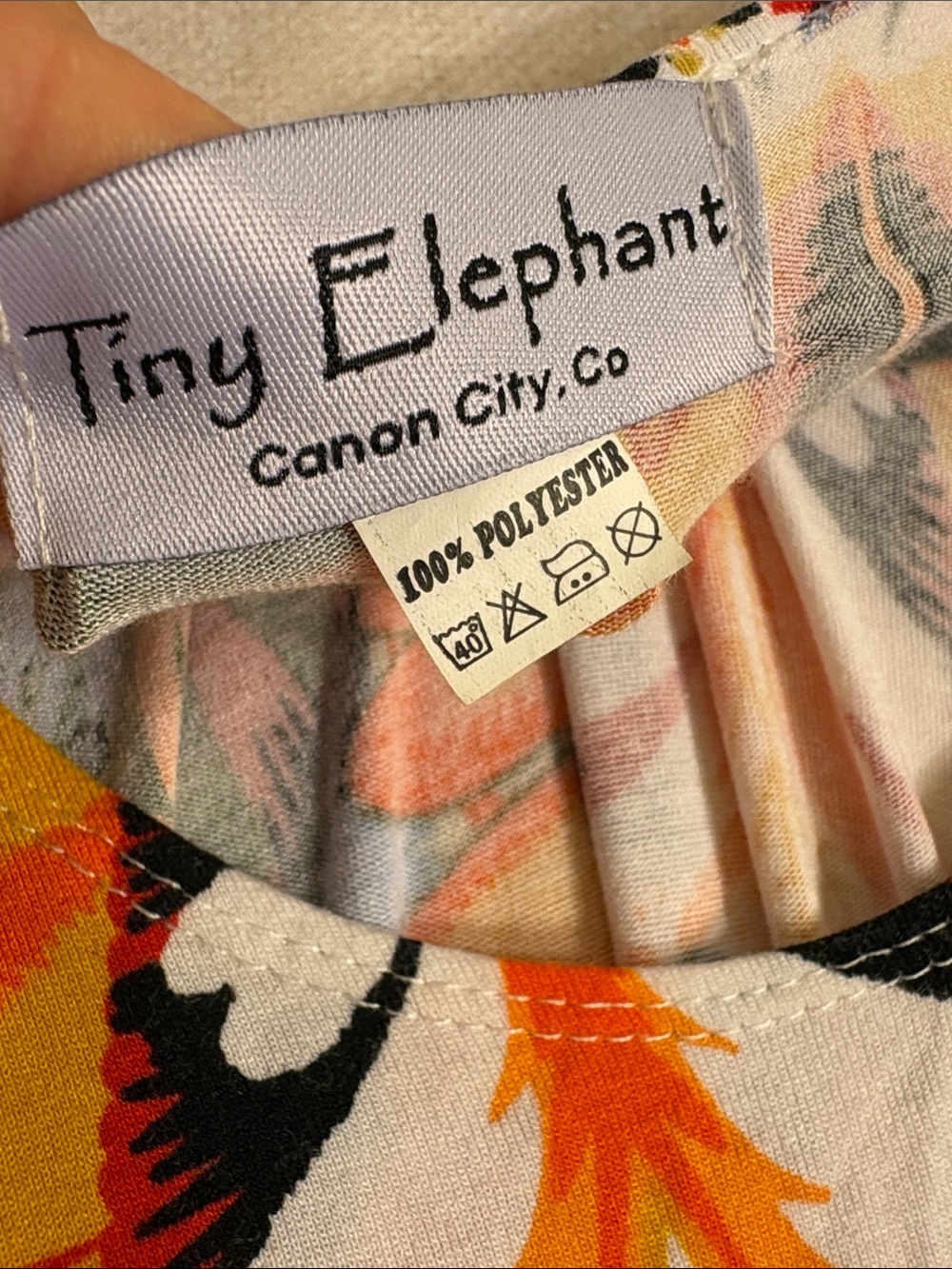 Colorful Boho Floral Maxi Dress with pockets! - Tiny Elephant Canon City, CO - Picture 8 of 8